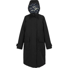 Regatta Women Coats Regatta Orla Kiely Longline Waterproof Jacket - Black