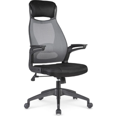 Halmar Solaris Black/Grey Kontorstol 116cm