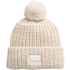 The North Face Cozy Chunky Cabin Beanie - Gardenia White/Gravel/Khaki Stone