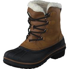 Crocs 40 Botas Crocs All Cast II Boot Women - Wheat/Black