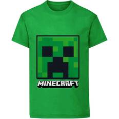 Creeper Face T-Shirt - Green