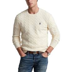 Cashmere Clothing Cable Cash Jumper - Cream