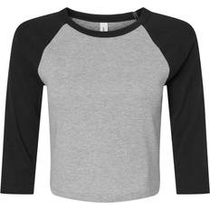 Bella+Canvas + T-Shirt - Athletic Heather Grey/Black