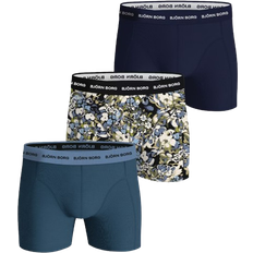 Multifargete Undertøy Björn Borg Boxer 3-pack - Navy Blue