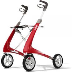 ByAcre Rollatorer ByAcre Carbon Ultralight Rollator Strawberry Red Compact