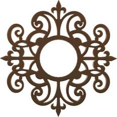 Moulding & Millwork Ekena Millwork Dijon 40-in W x 40-in L Contemporary Painted Ceiling Medallion