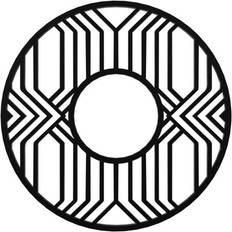 Moulding & Millwork Ekena Millwork Empire 22-in W x 22-in L Ceiling Medallion