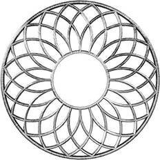 Moulding & Millwork Ekena Millwork Cannes Pierced Ceiling Medallion CMPP30CNASV