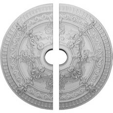 Ceiling Medallions Ekena Millwork Vincent 26-in W x 26-in L Ceiling Medallion