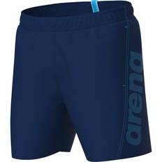 Arena Badehosen Arena Fundamentals Logo Boxer Swim Trunks - Navy-Turquoise