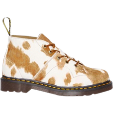 Textile - Unisex Ankle Boots Dr. Martens Church Hair On Cow Print Monkey Boots - Tan