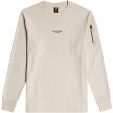 G-Star P 3 Tweeter Long Sleeve T-shirt - Whitebait