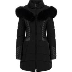 Guess Vrouw Kleding Guess Damesjack Met Capuchon - Noir