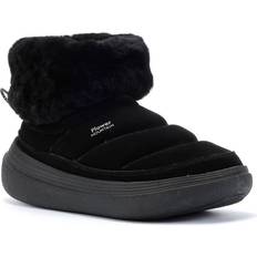 Flower Mountain Fami Mid Suede Women's Black Boots