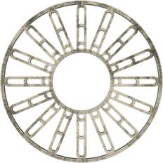 Moulding & Millwork Ekena Millwork Hale 16-in W x 16-in L Contemporary Painted Ceiling Medallion