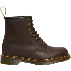 1460 Crazy Horse Leather Lace Up Boots - Brown