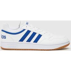 adidas Hoops 3.0 Ftwwht/royblu/gum3 Vit (EU 2/3)