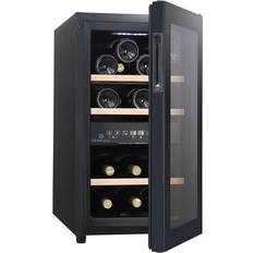 Cavecool Vinkøleskab Cavecool Joy Azurite 16 Flasker 2 Zoner Sort