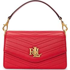 Lauren Ralph Lauren Sacs à main Lauren Ralph Lauren Tayler Handbag Leather 19 cm red