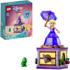 LEGO Disney Princess Twirling Rapunzel Buildable Toy Diamond Dress Mini-Doll and Pascal Chameleon Figure Collectible Toys Kids Girls Boys 43214