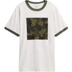 Coach Men Clothing Coach Camo T-shirt - Off White