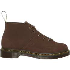 Dr. Martens Church Suede Monkey Boots - Dark Brown