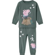 Name It Peppa Pig Nightwear Set - Dark Forest