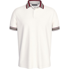 Tommy Hilfiger Camiseta - Beige Claro/Marino/Rojo Oscuro/Blanco