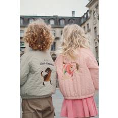 Barneklær Konges Sløjd Juno Bomber Jacket ks102002 Mellow Rose rosa 7-8Y