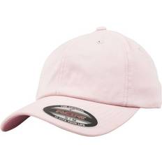 Rose Casquettes Flexfit cap cotton twill dad cap pink