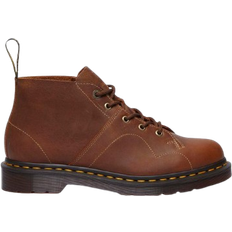 Dr. Martens Church Burnished Waxy Leather Boots - Brown