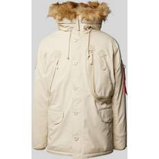 Alpha Industries Frakker Alpha Industries Vinterparka beige brun rød