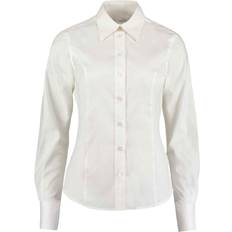 Clothing Kustom Kit Corporate Oxford Long Sleeved Blouse White