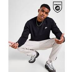 Knitted Sweaters - Round Jumpers Nike Nike Foundation Crew Sweatshirt Black Mens