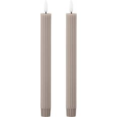 Bloomingville Ponza LED Candles - Nature - Parafin Stearinljus