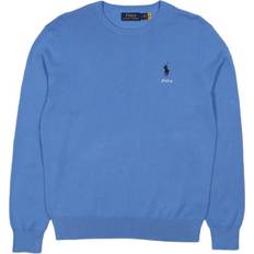 Polo Ralph Lauren Cotton Crewneck Sweater Harbor Island Blue Sininen
