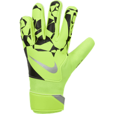 Football NIKE Kids' Match Jr. Goalkeeper Football Gloves - Volt/Black/Metallic Silver