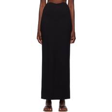 Staud Black Petunia Maxi Skirt