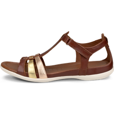 Ecco Dam Sandaletter ecco Flash Mink/gold/hammered Bronze, Female, Skor, Sandaler och Tofflor, sandaler