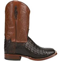 Tony Lama Country Outfitter, Mens Canyon Caiman Square Toe Dress Boots Mid Calf