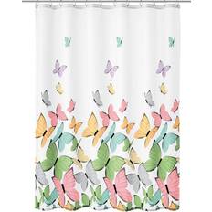 B180 x H200 cm - Multifärgad Duschdraperier Kleine Wolke Butterflies (5282148305)