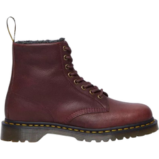 Dr. Martens 40 Botas Chukka Dr. Martens 1460 Faux Fur Lined Grizzly Leather Lace Up - Red