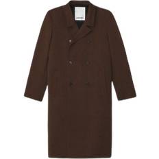 Kenzo Ytterkläder Kenzo Double Breasted Coat Brown Ruskea
