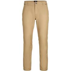 Originale Performance Structure Pants (Regular) Mørk Beige Regular fit Herre TeeShoppen