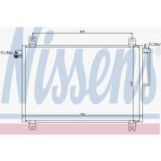 Kylsystem Nissens Kondensor 94913 Aluminium