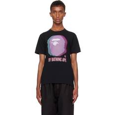 Bape Tops Bape Black Glitch Art 'By Bathing Ape' T-shirt BLACK