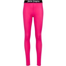 Palm Angels Collant Palm Angels Pink Elasticized Leggings Fuchsia Black