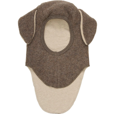 Fleece Balaklavor Barnkläder Huttelihut Wool Fleece Balaclava - Brown Melange (460204-2152)