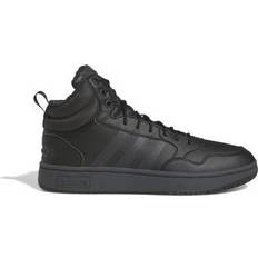 Jeansstoff Schuhe Sneakers Hoops 3.0 - Schwarz