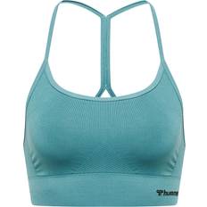 Hummel Sportswear Garment Bras Hummel Seamless Sports Bra for Women - Bleu